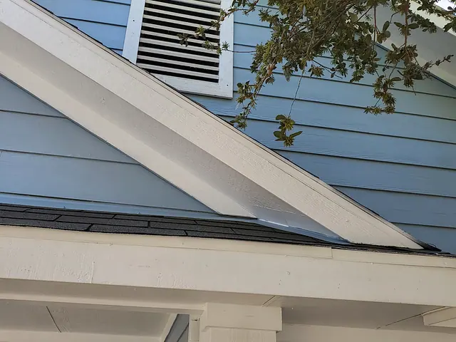 Exterior Home Repaint — completed stage
