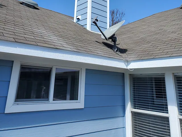Exterior Home Repaint — completed stage