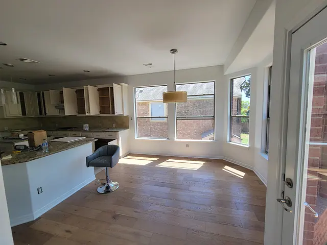 Interior Repaint and Stairwell Finish — completed stage