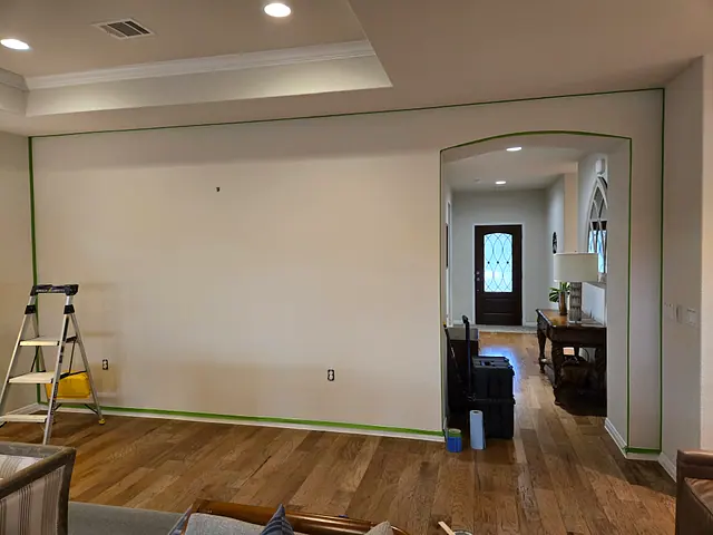 Bathroom Cabinet Refinishing — before stage