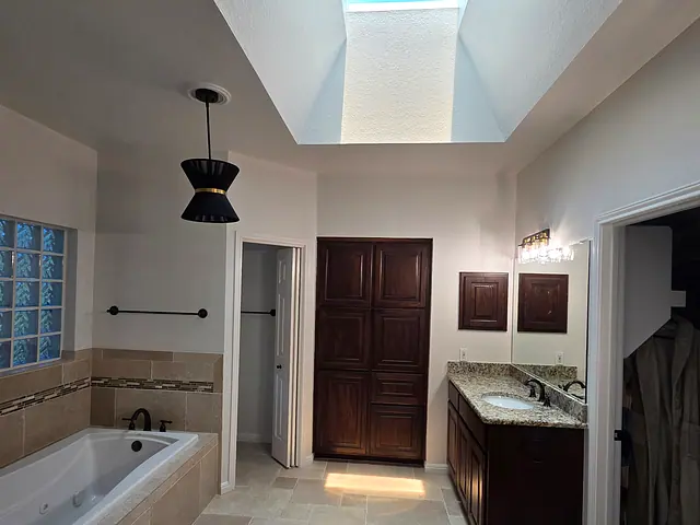 Bathroom Repaint — completed stage